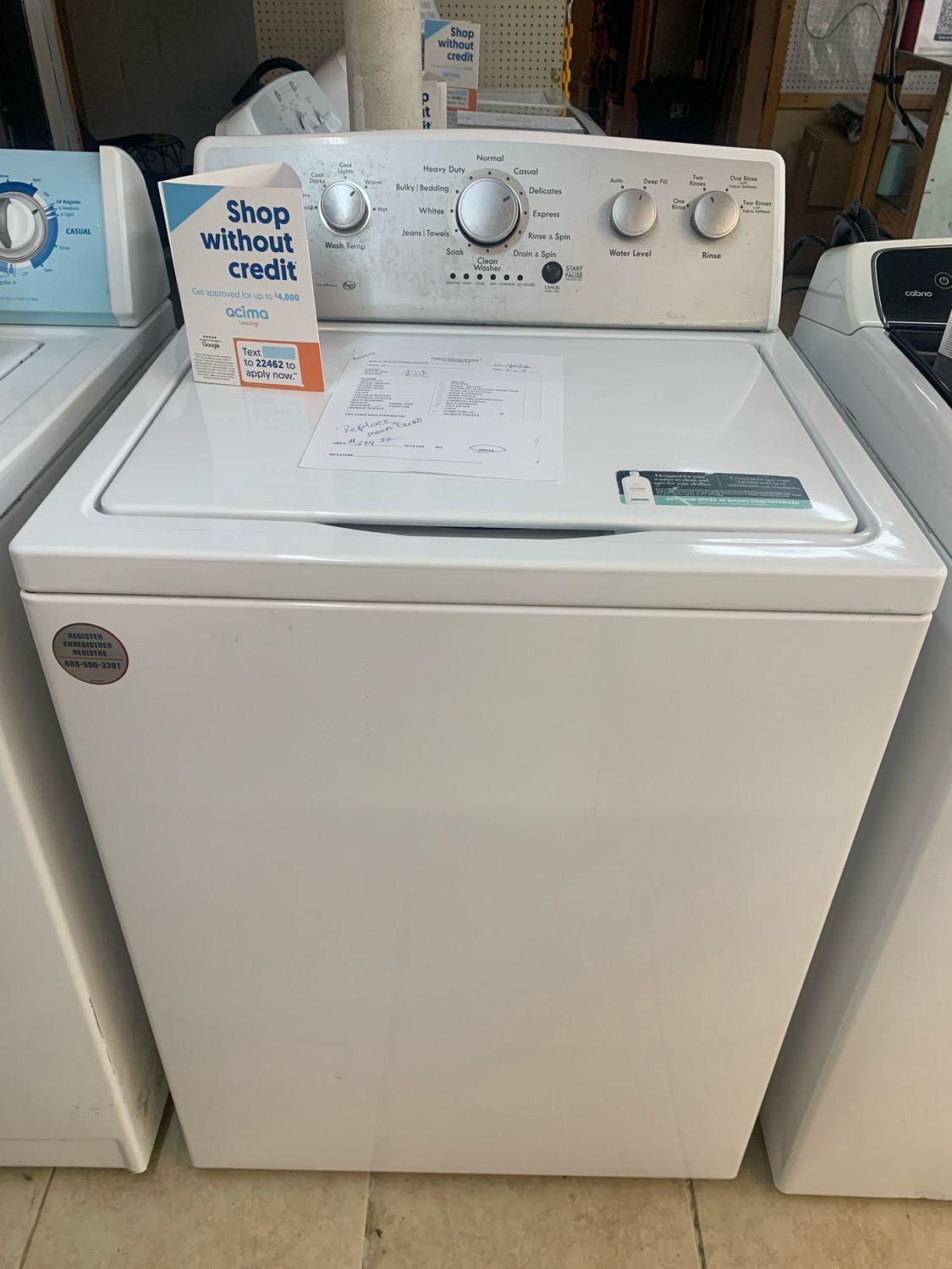 Kenmore Washer