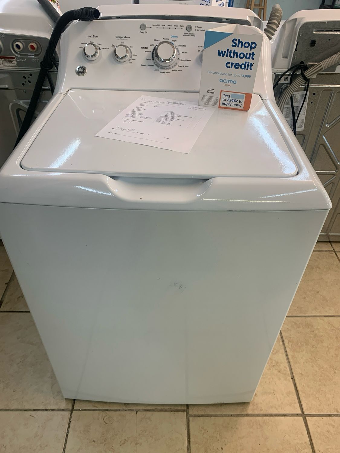 GE Washer