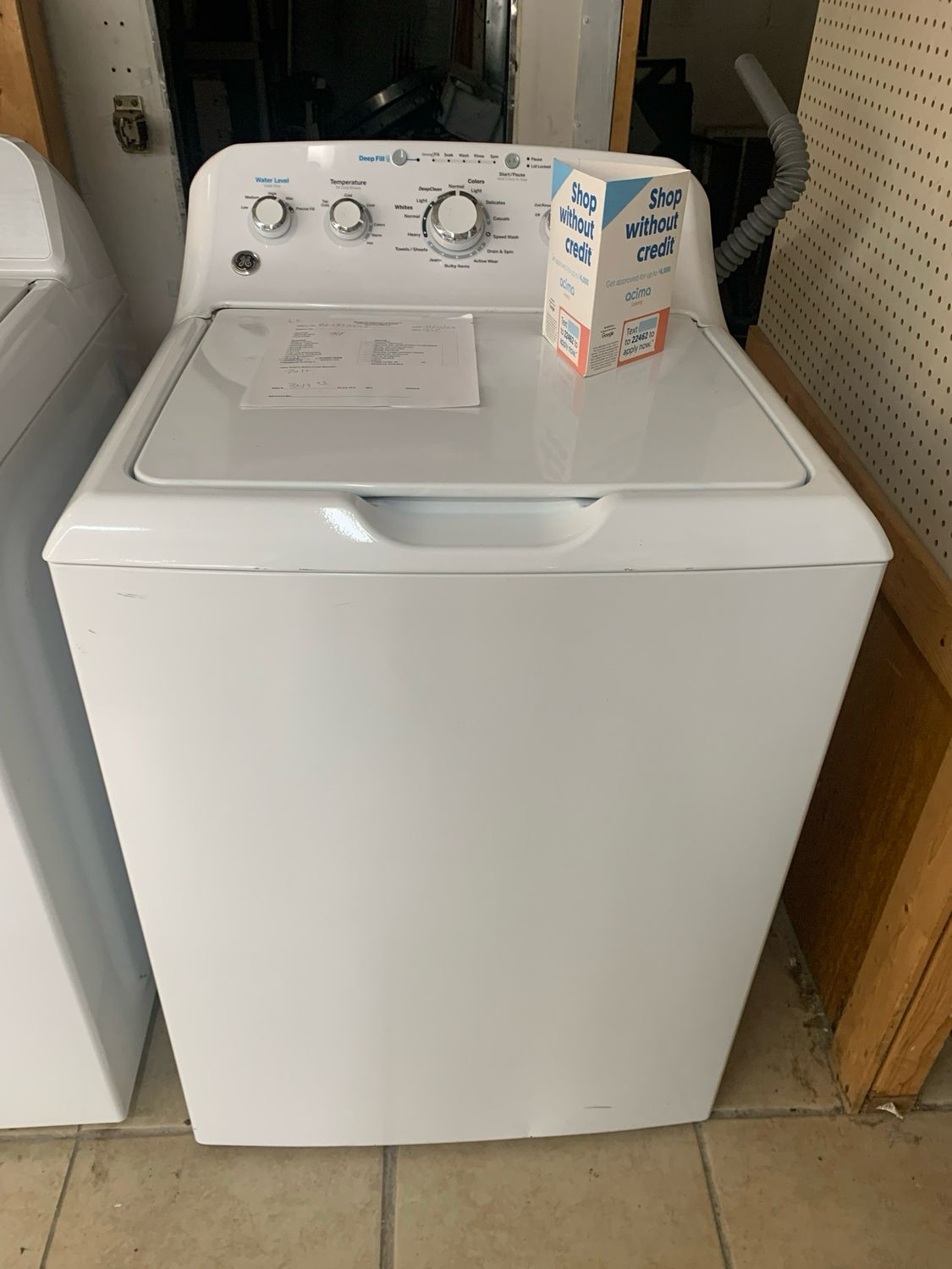 GE Washer