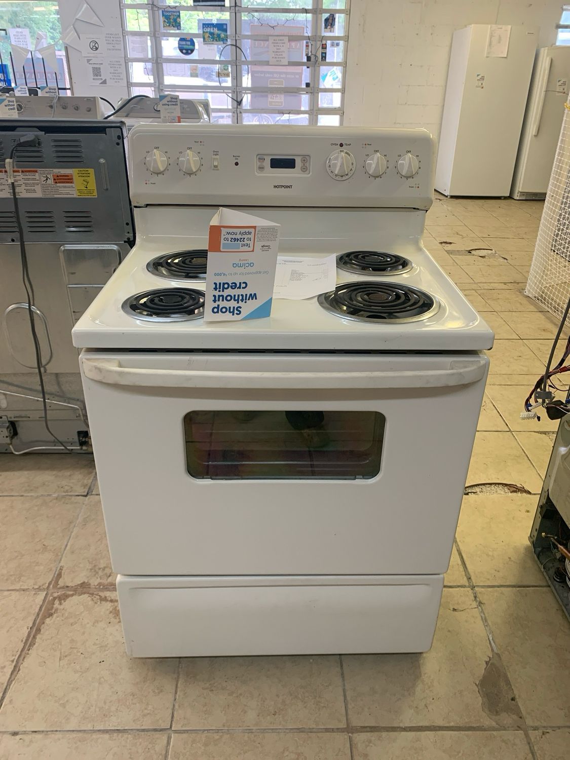 Hotpoint Stove