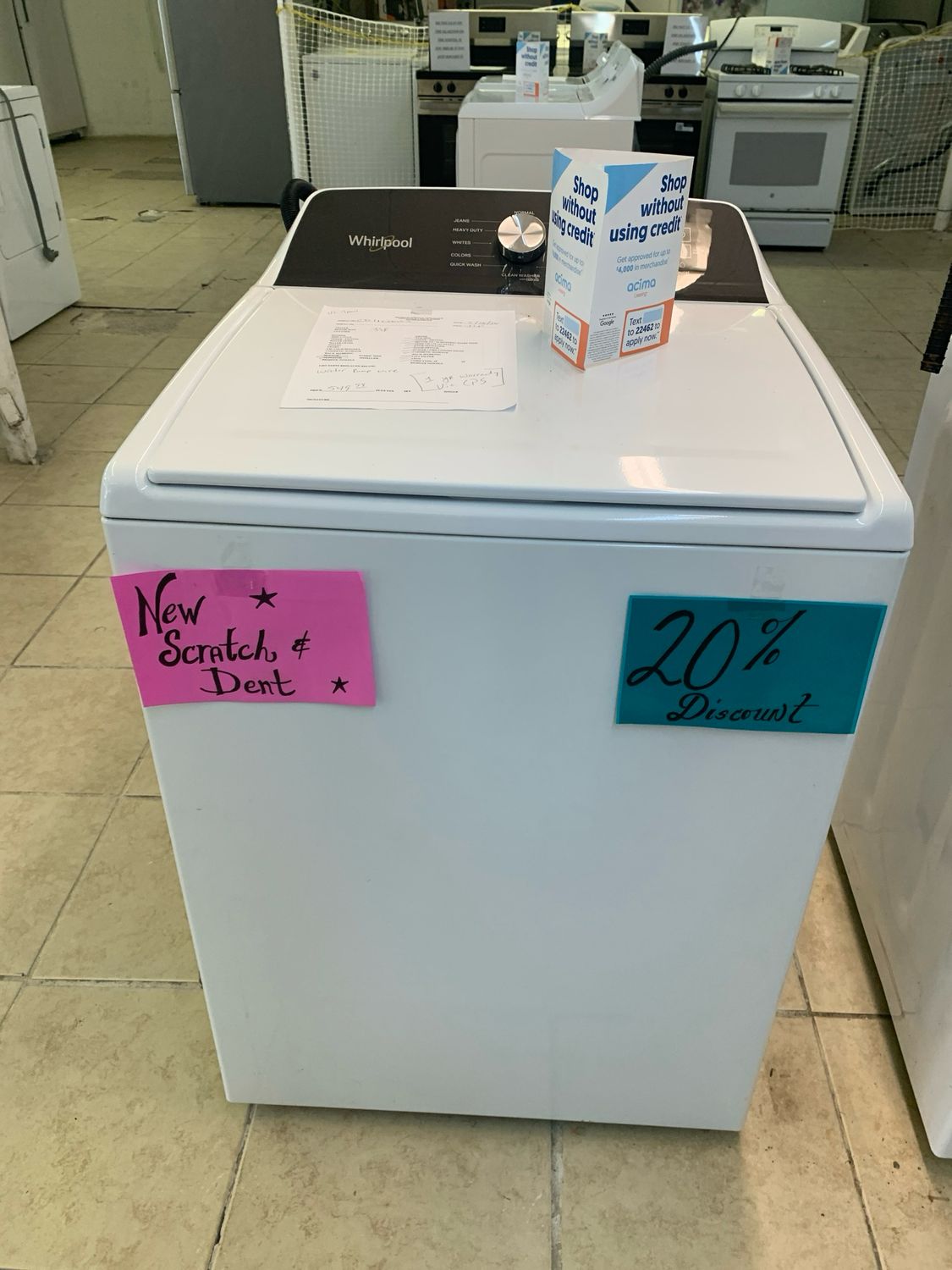Whirlpool Washer