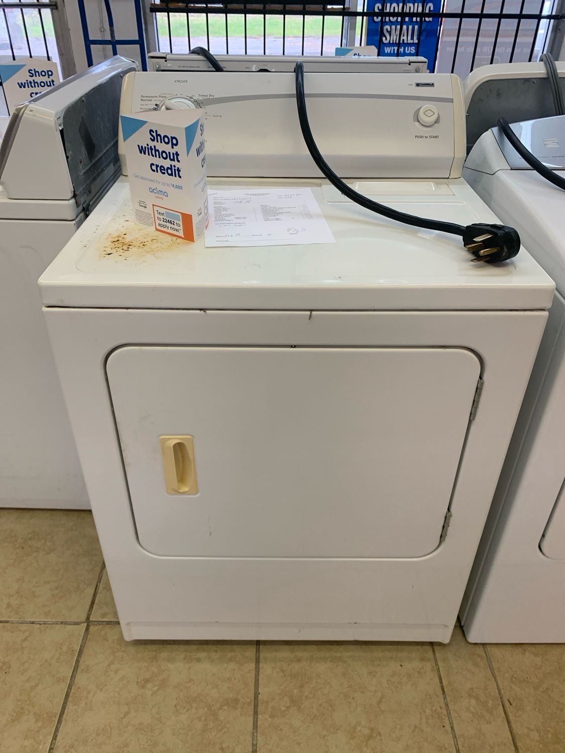 Kenmore Dryer