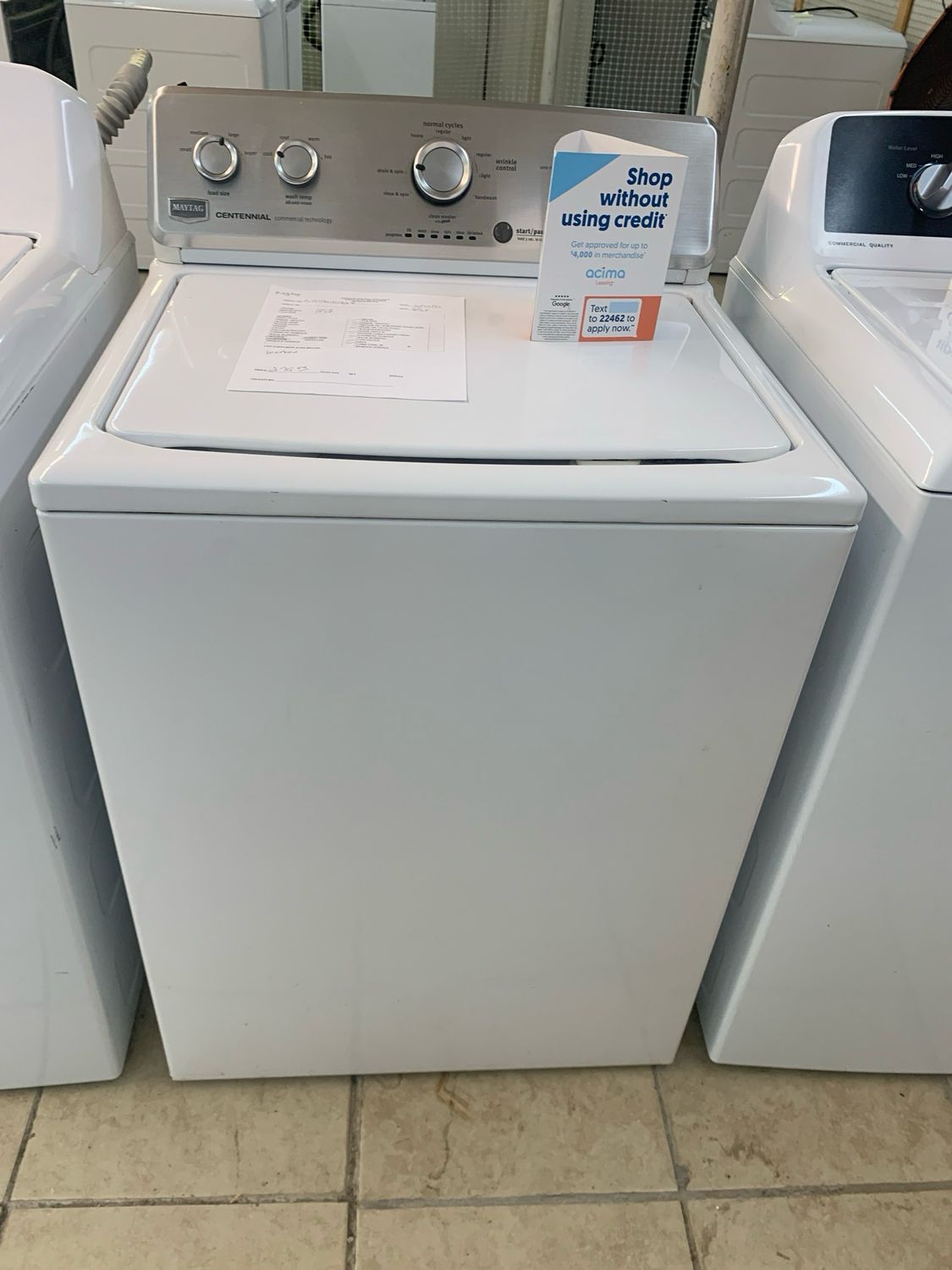 Maytag Washer