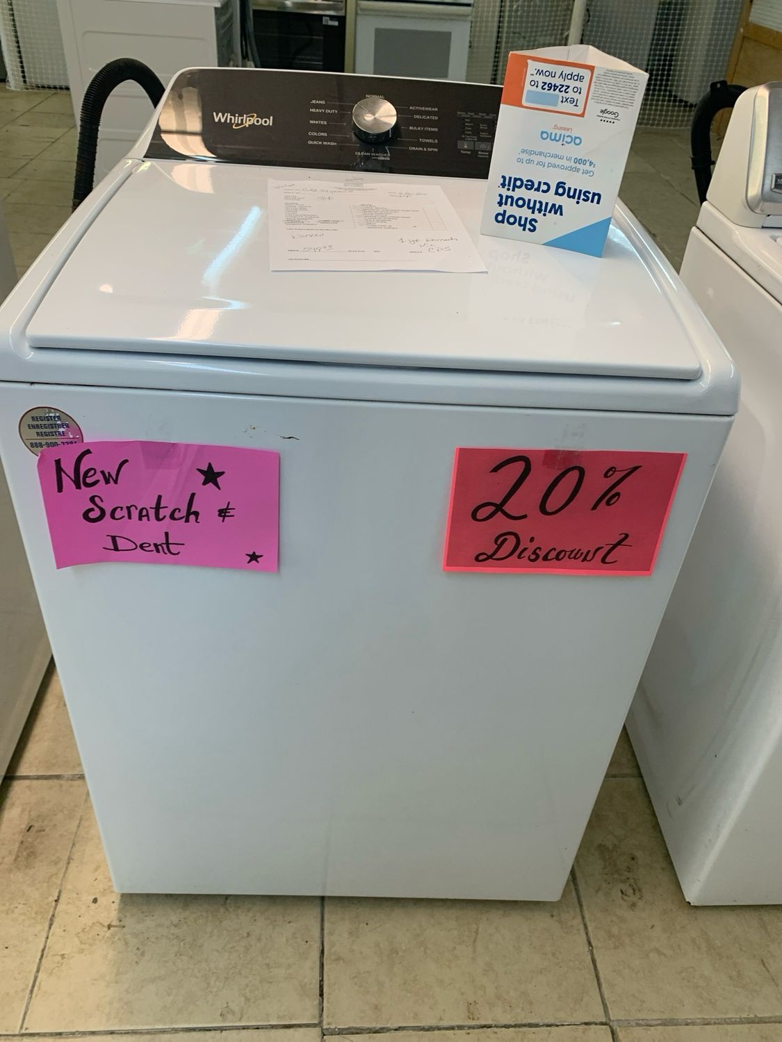 Whirlpool Washer