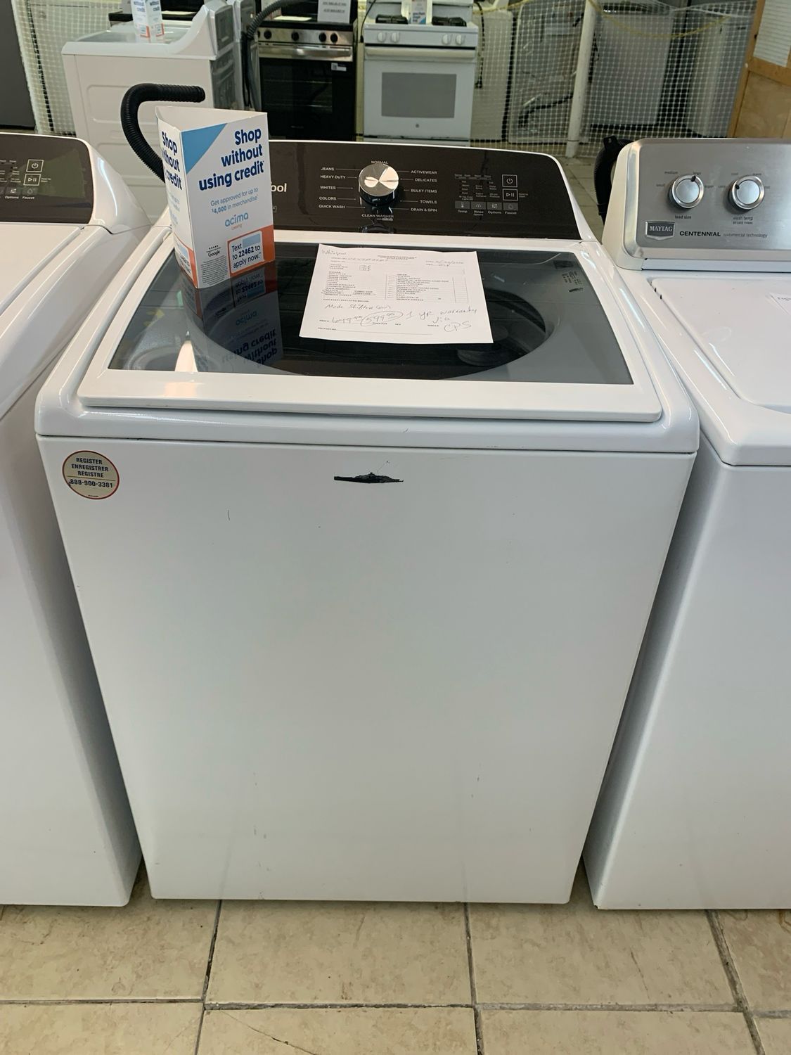 Whirlpool Washer
