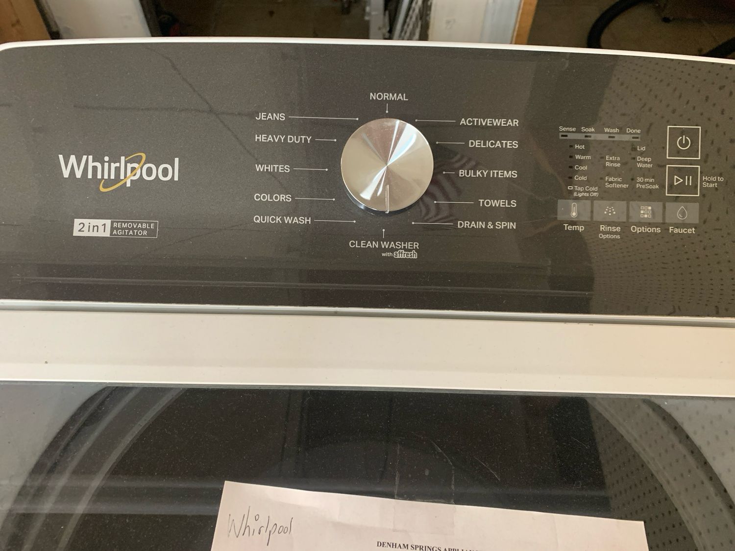 Whirlpool Washer