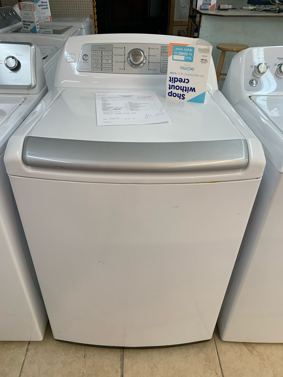 Kenmore Washer