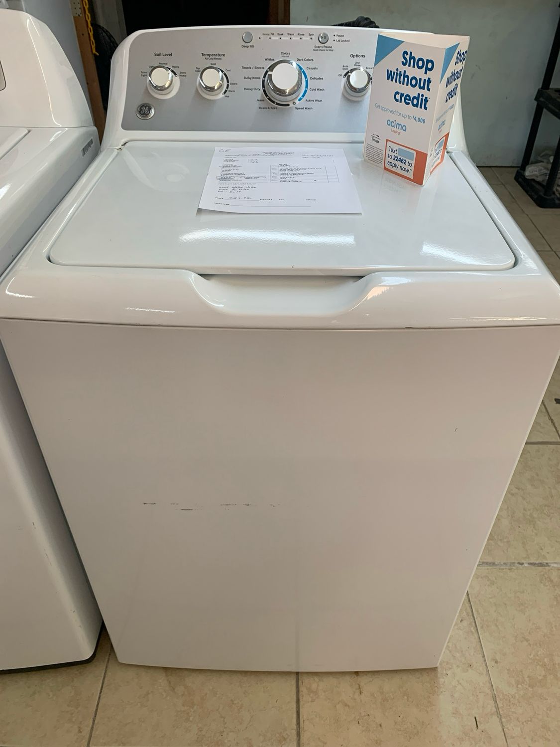 GE Washer