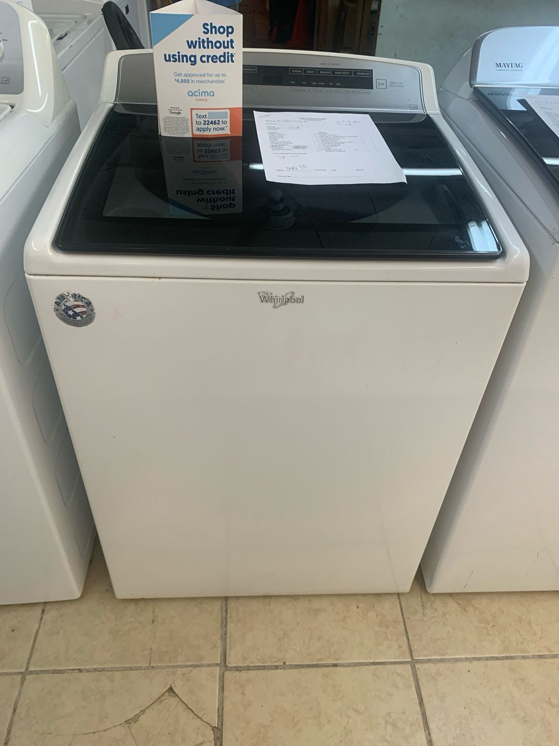 Whirlpool Washer
