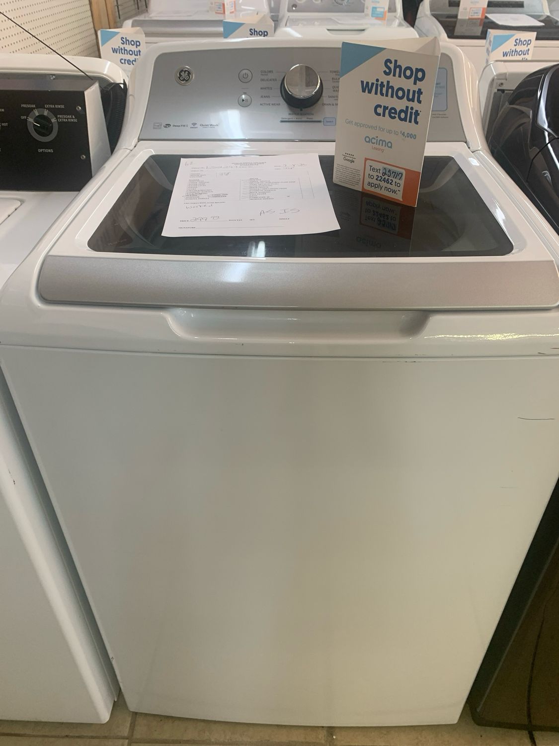 GE Washer
