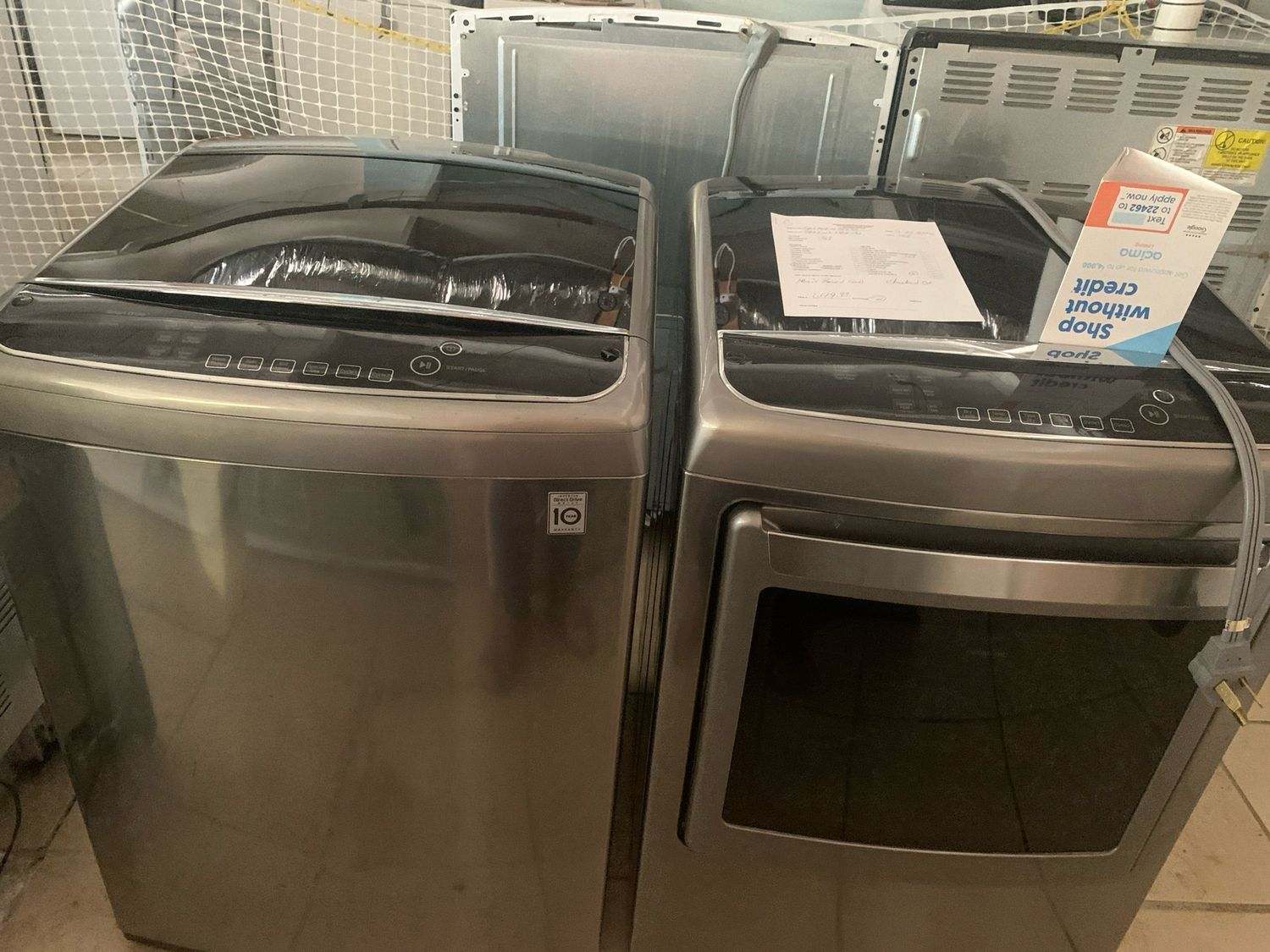 LG Laundry Set