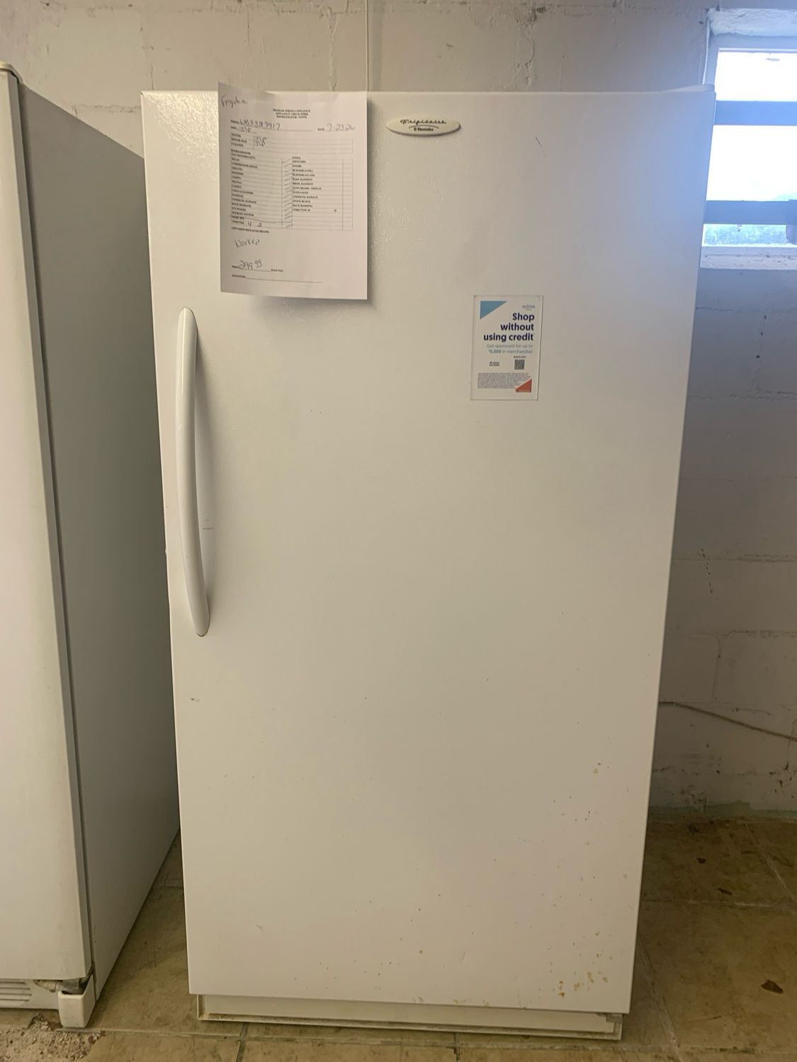 Frigidaire Upright Freezer