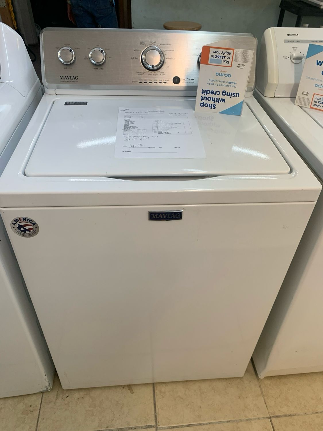 Maytag Washer