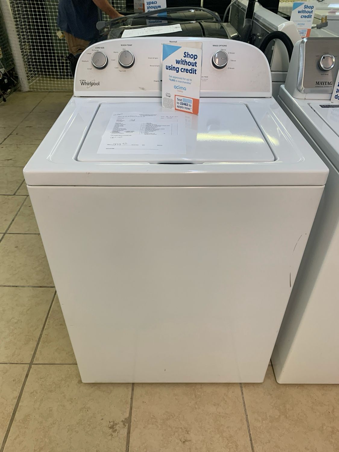 Whirlpool Washer