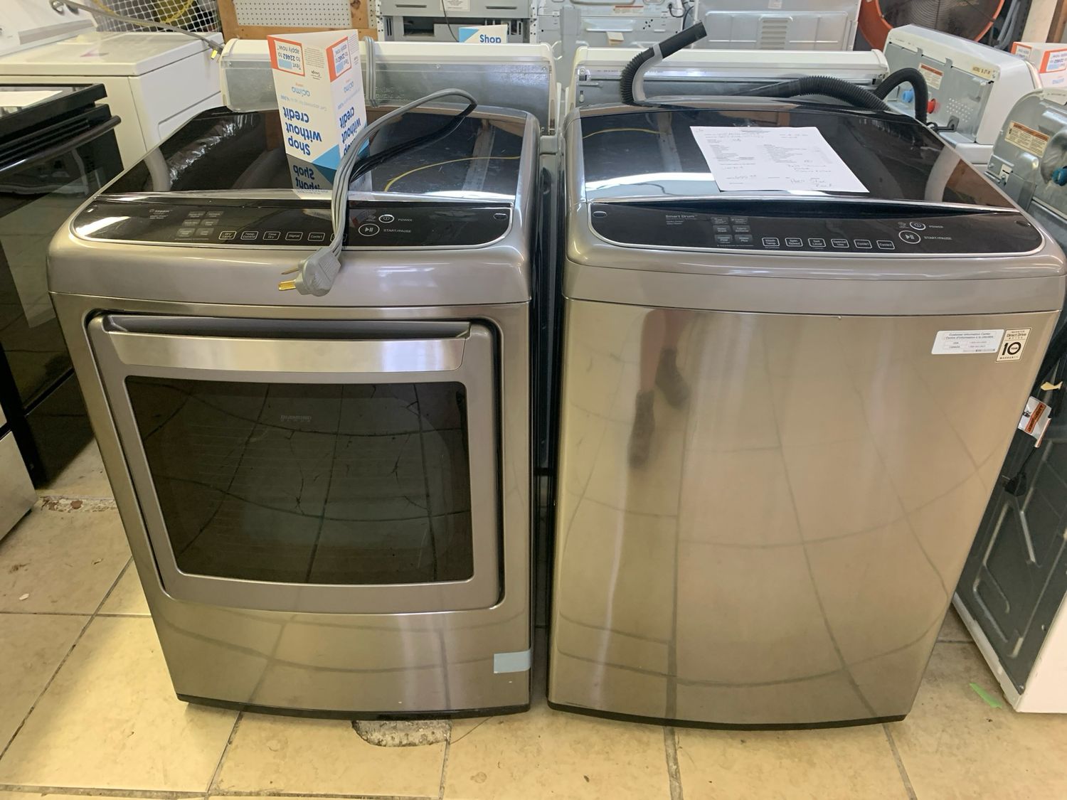 LG Laundry Set