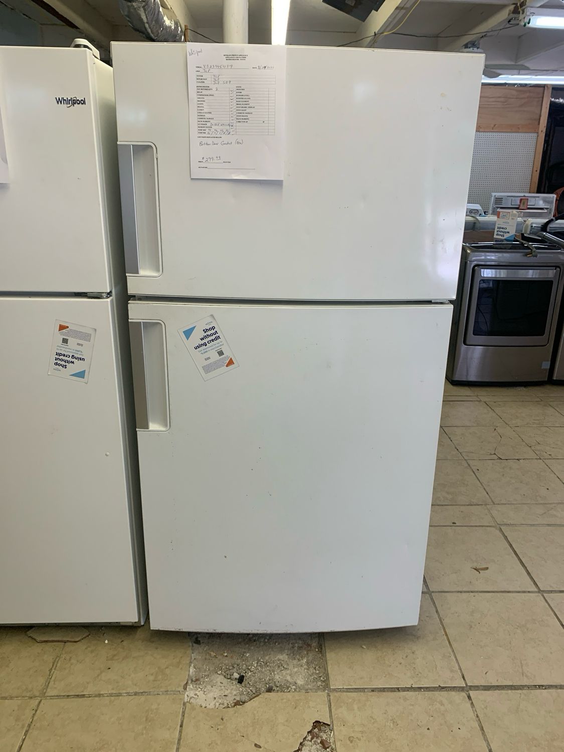 Whirlpool Refrigerator