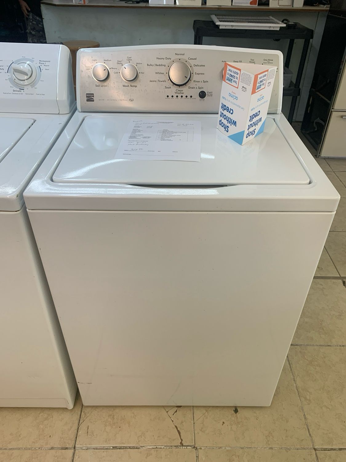 Kenmore Washer