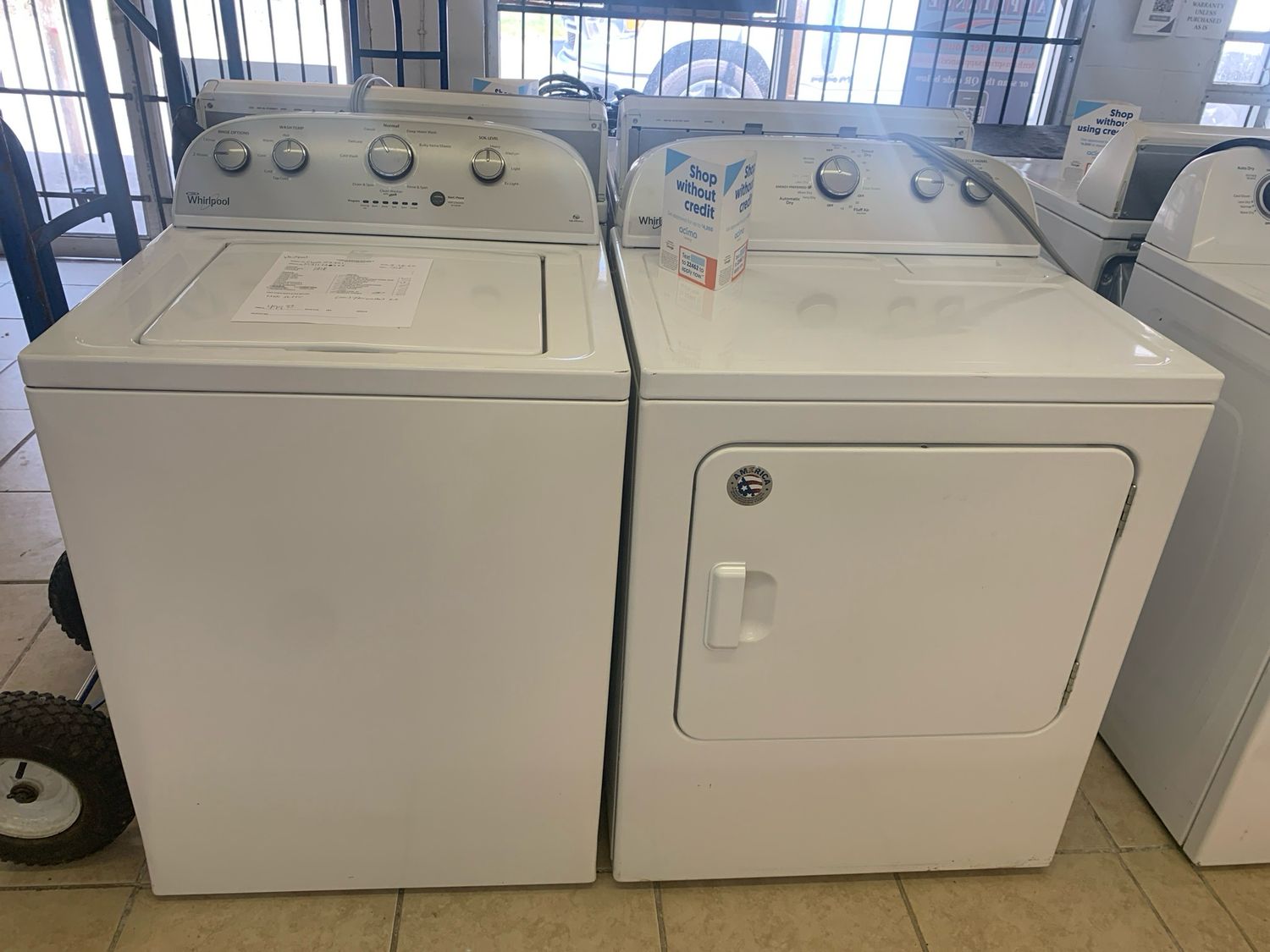 Whirlpool Laundry Set