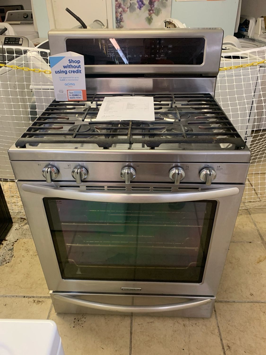 KitchenAid GAS Stove