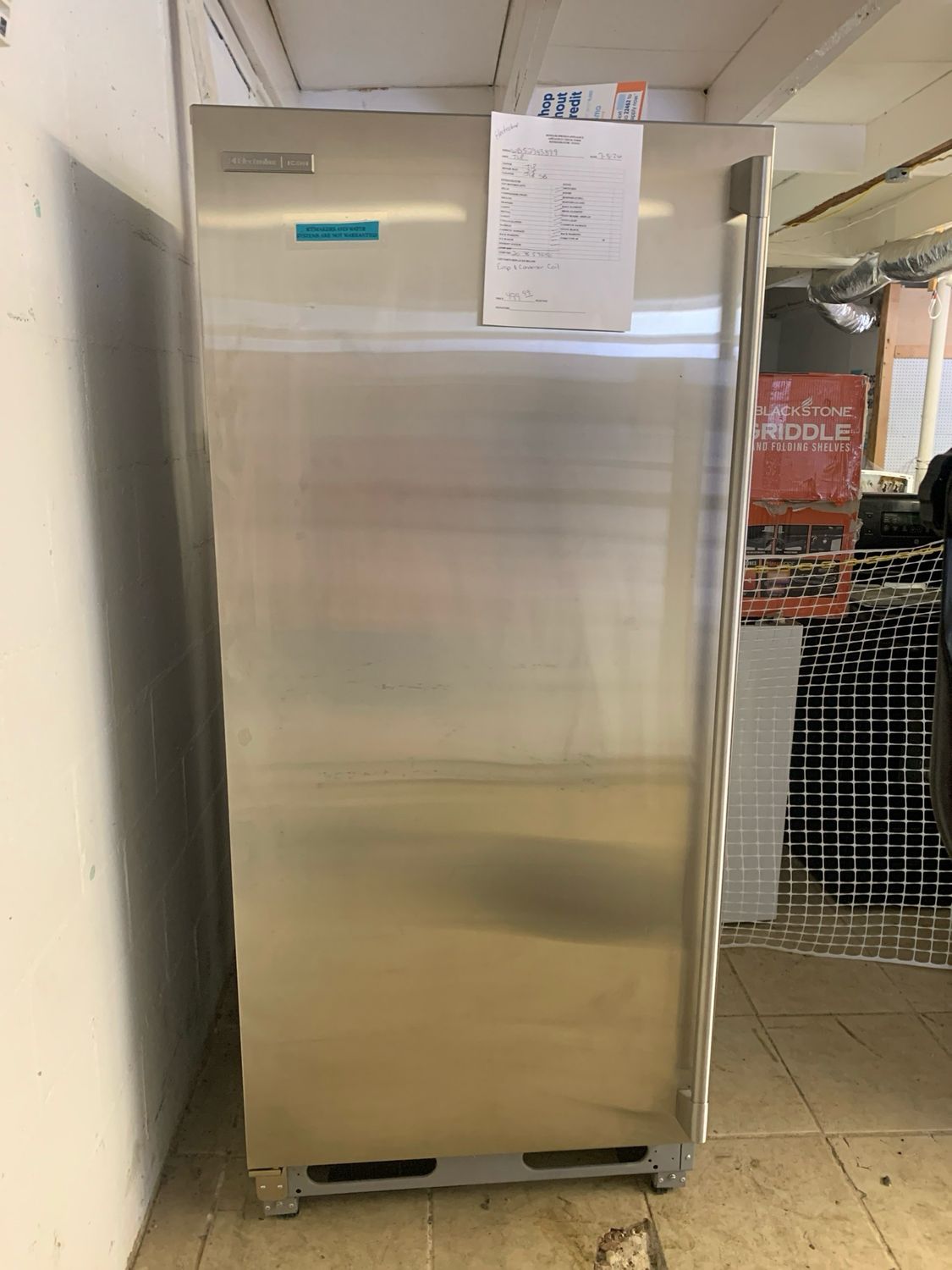 Electrolux All Freezer. With ICEMAKER