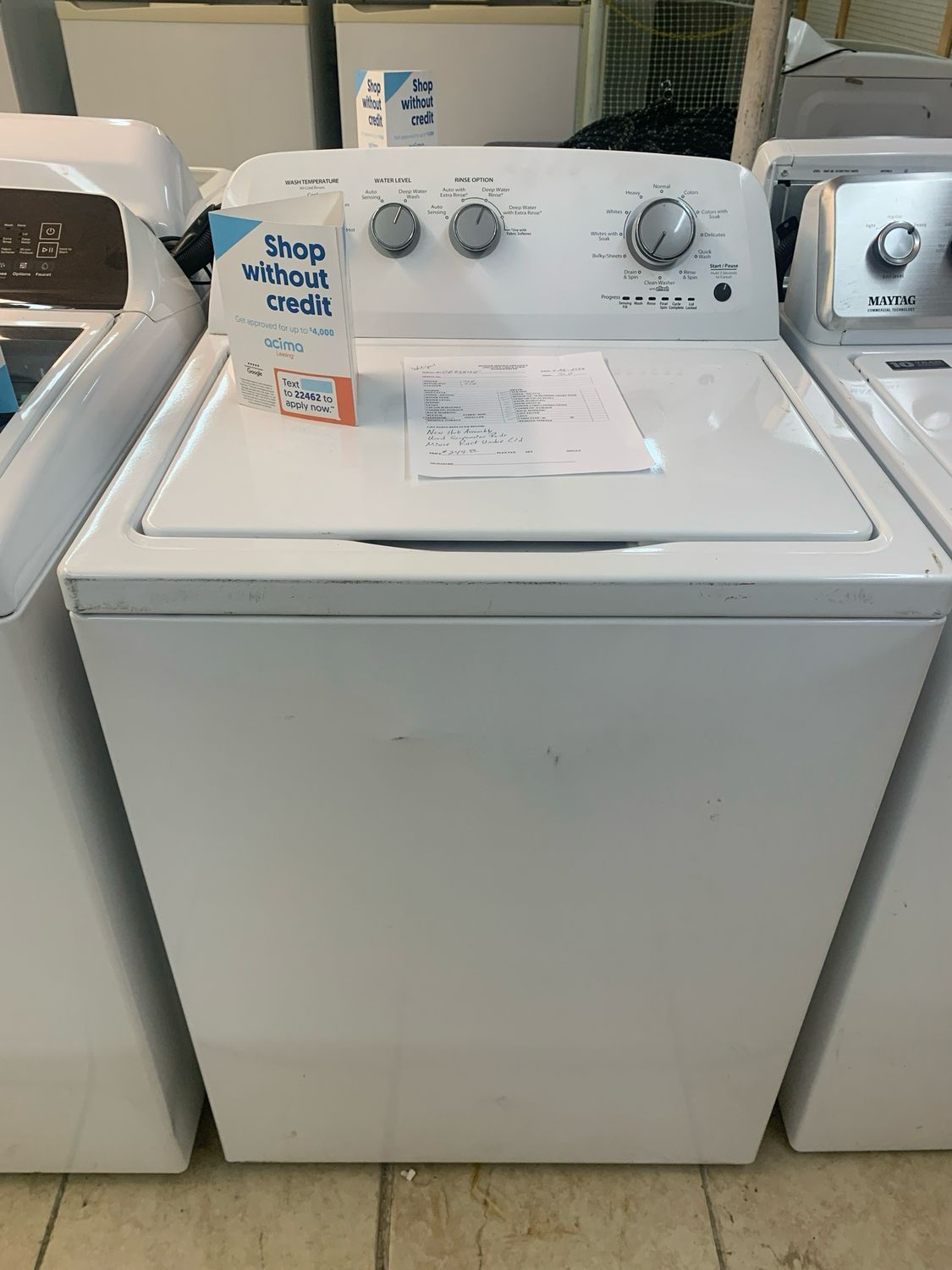 Whirlpool Washer