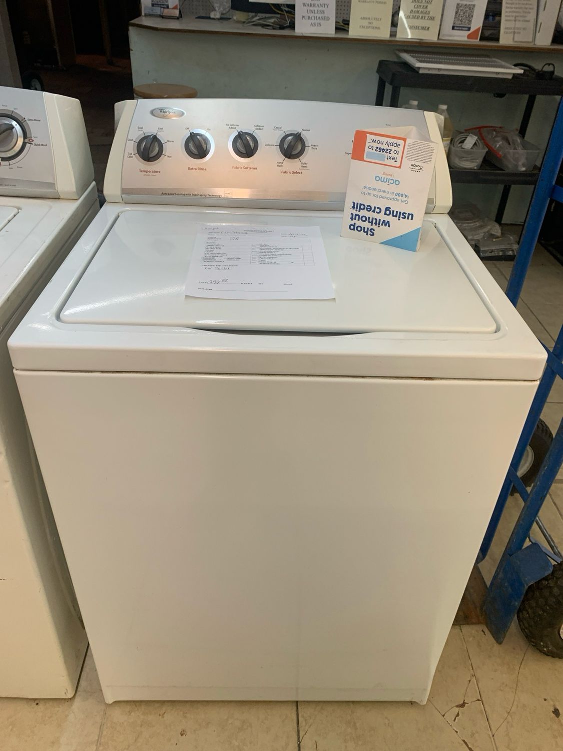 Whirlpool Washer