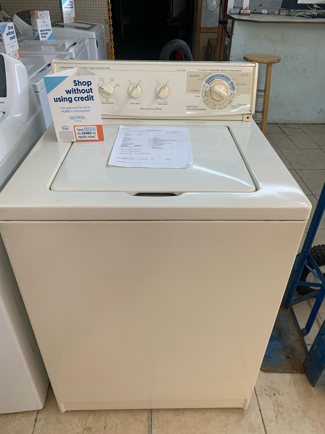 KitchenAid Washer