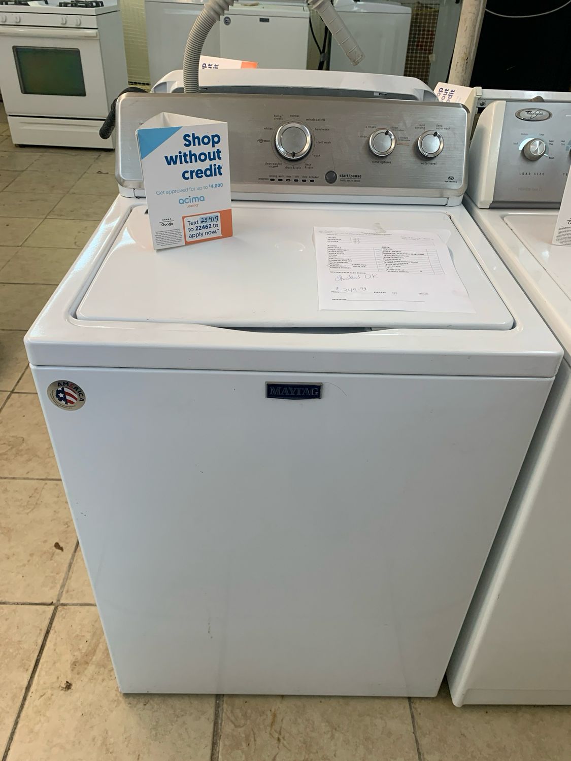 Maytag Washer