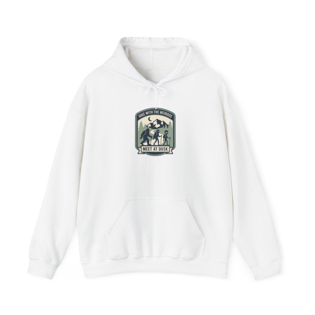 Cryptid Bigfoot Hoodie | Vintage Outdoor Badge Cryptid Bigfoot Hoodie | Vintage Outdoor Badge