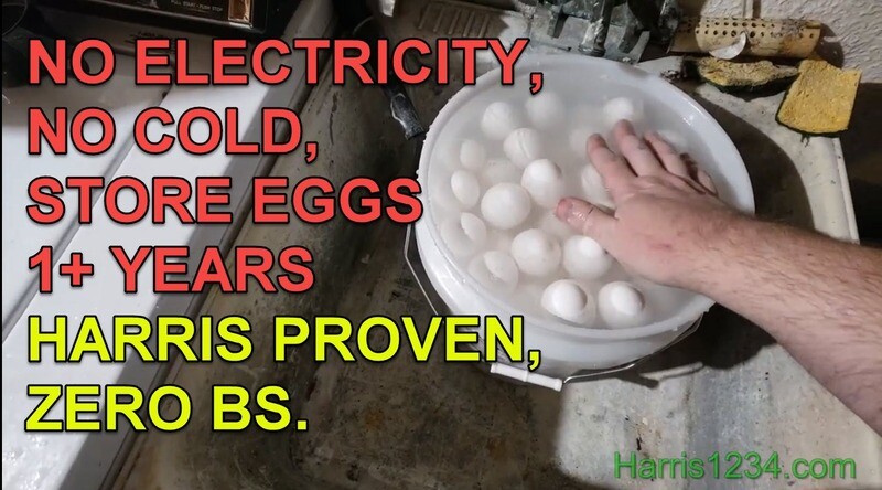 FOOD VIDEO PACK #2 How to Store Eggs in a 5 Gal Bucket for 1-2 YEARS with ZERO Electricity. NO Refrigeration. 50 min Total