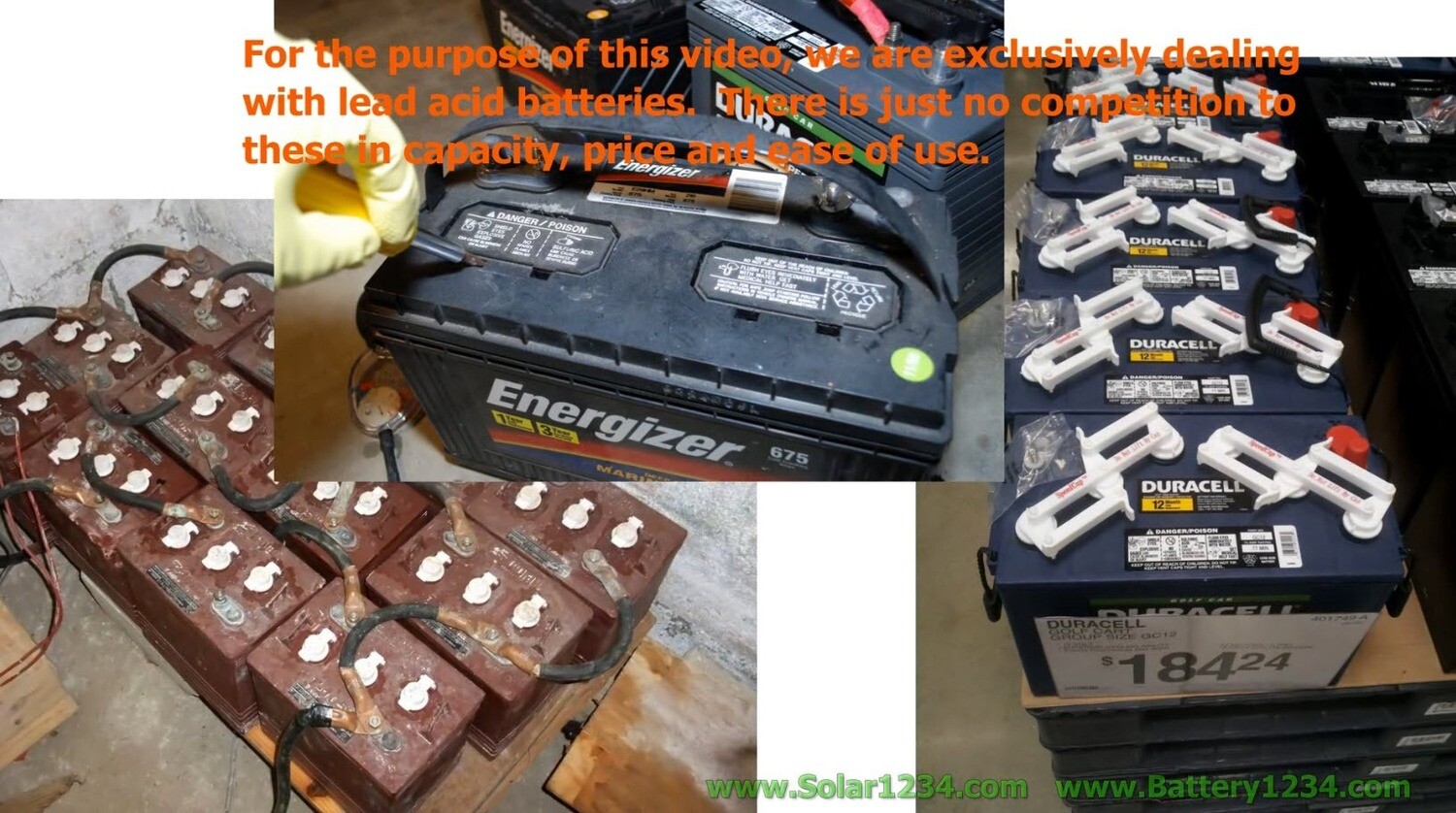 POWER VIDEOS: PACK #2 Original Home and Mobile Battery Bank Videos 4.5 Hours Total  This is the ORIGINAL VIDEOS
