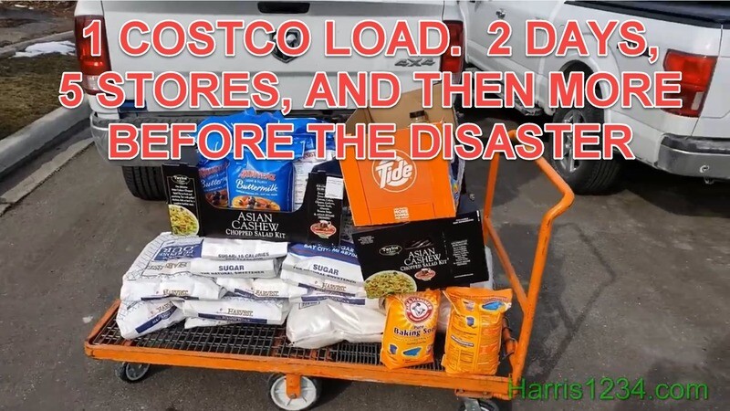 FOOD VIDEOS PACK #1 PRE-Disaster &amp; Pandemic Local Shopping 5.0 Hours Total