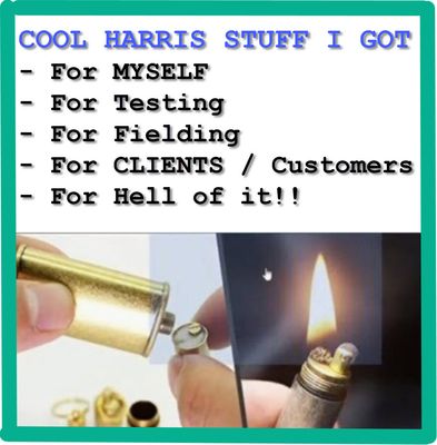 Harris APPROVED Items (Amazon etc)