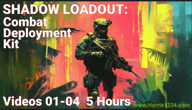 Harris Shadow Combat Loadout - Little Things to Take When Deploying - Military OR Civilian. NOW 5Hrs+ Video UPDATED