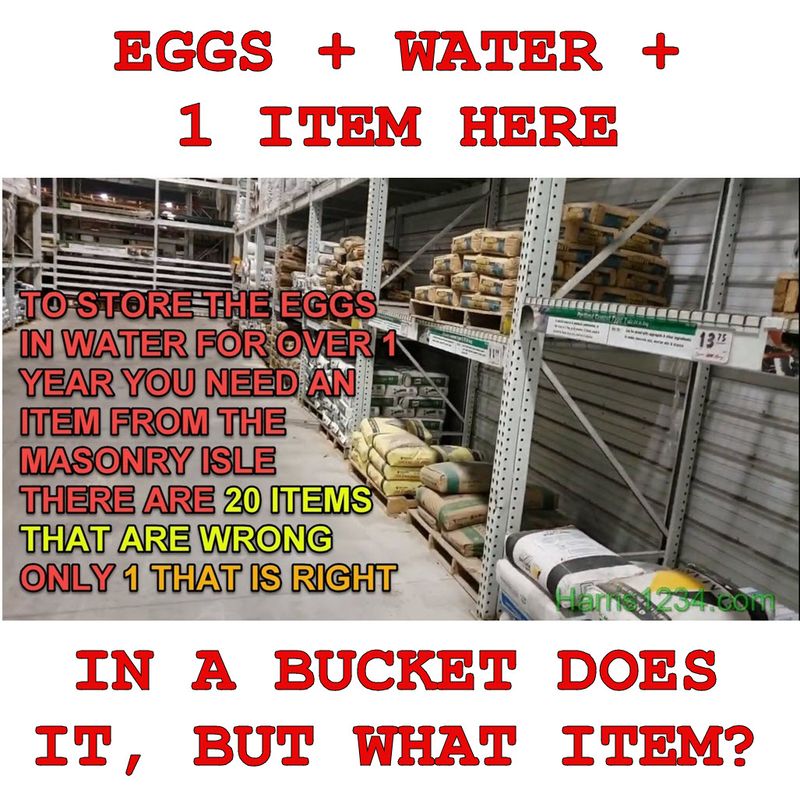 FOOD VIDEO PACK #2 How to Store Eggs in a 5 Gal Bucket for 1-2 YEARS with ZERO Electricity. NO Refrigeration. 50 min Total