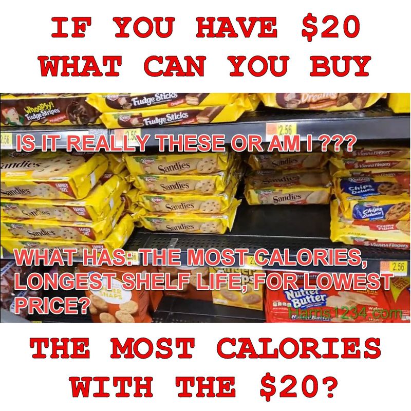 FOOD VIDEOS PACK #1 PRE-Disaster &amp; Pandemic Local Shopping 5.0 Hours Total