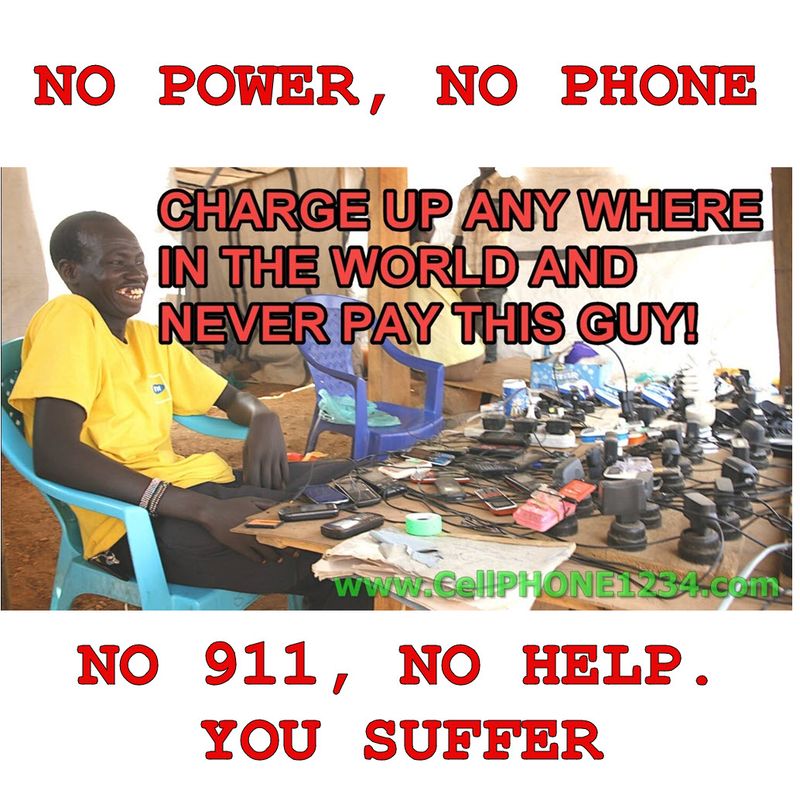 Harris Always Charged Up World Wide - Cell Phones and Satellite Communications Ready and Working and Charged. 56 Min.