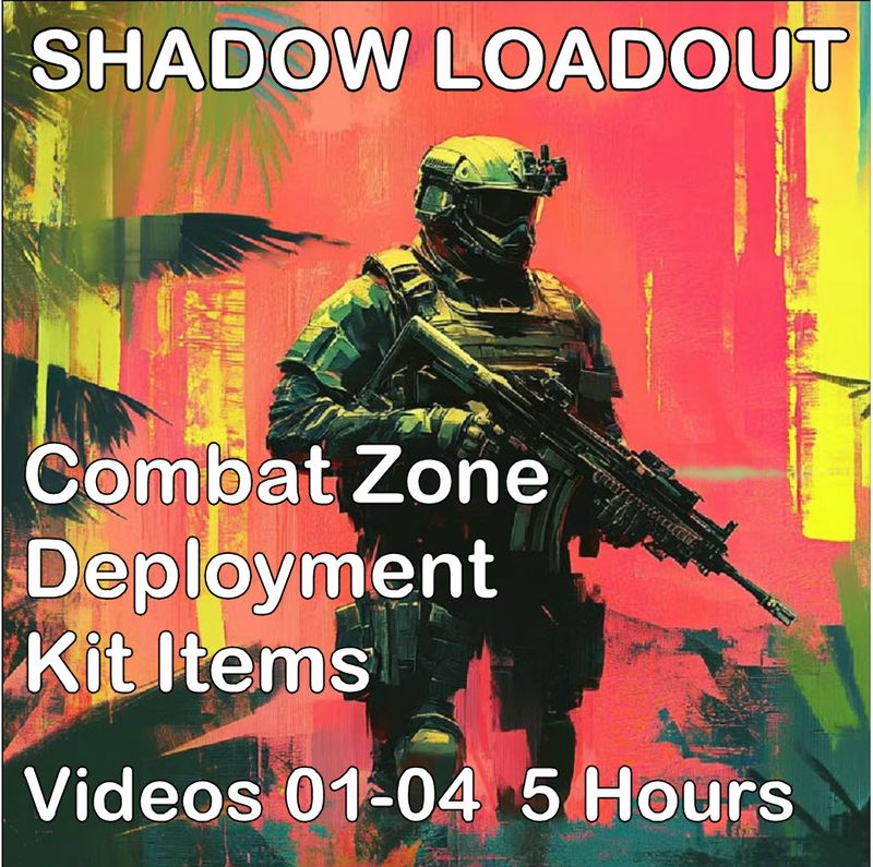 Harris Shadow Combat Loadout - Little Things to Take When Deploying - Military OR Civilian. NOW 5Hrs+ Video UPDATED