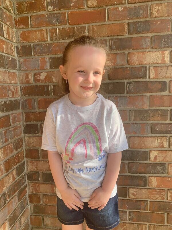 Harper&#39;s Rainbow Autism Awareness Tee