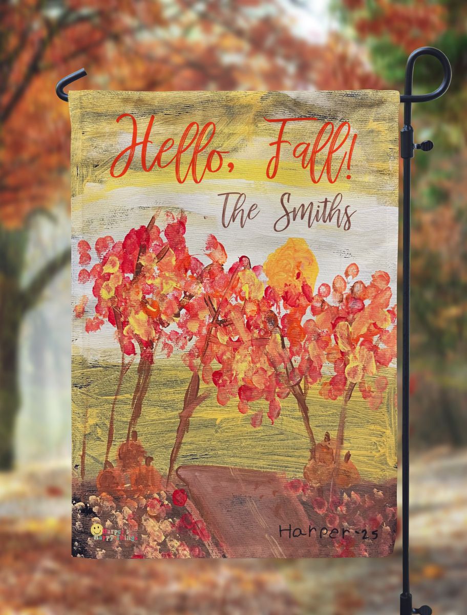 Harper&#39;s Happy Things Fall Garden Flag