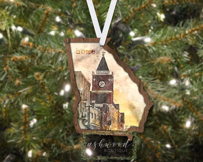 Dallas, Georgia Hometown Christmas Ornament