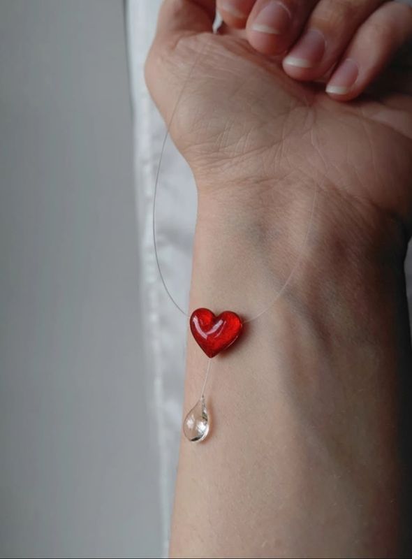 Collar Minimal Heart con Gotta