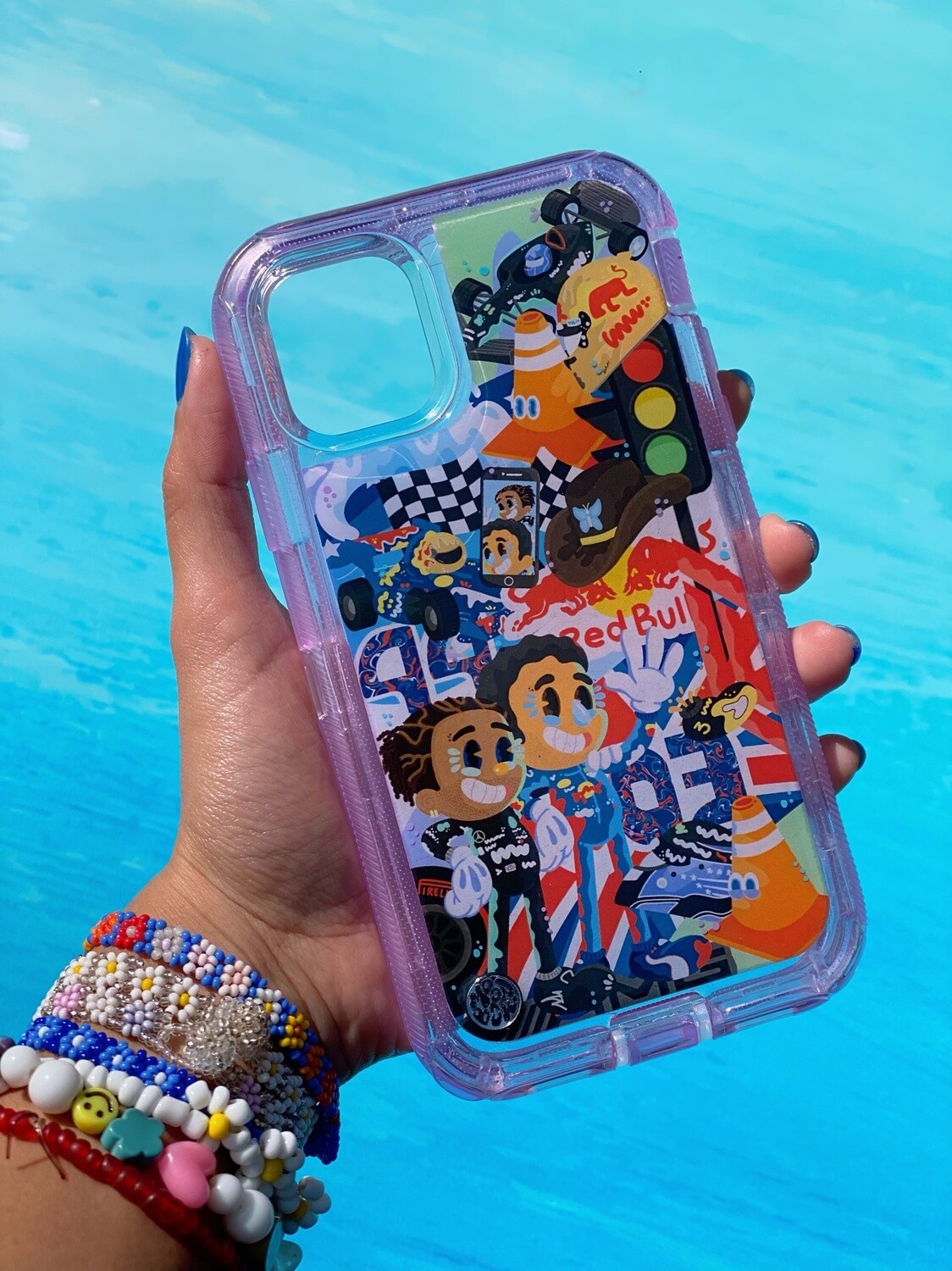 Hamilton y Ricciardo 🌊🤠