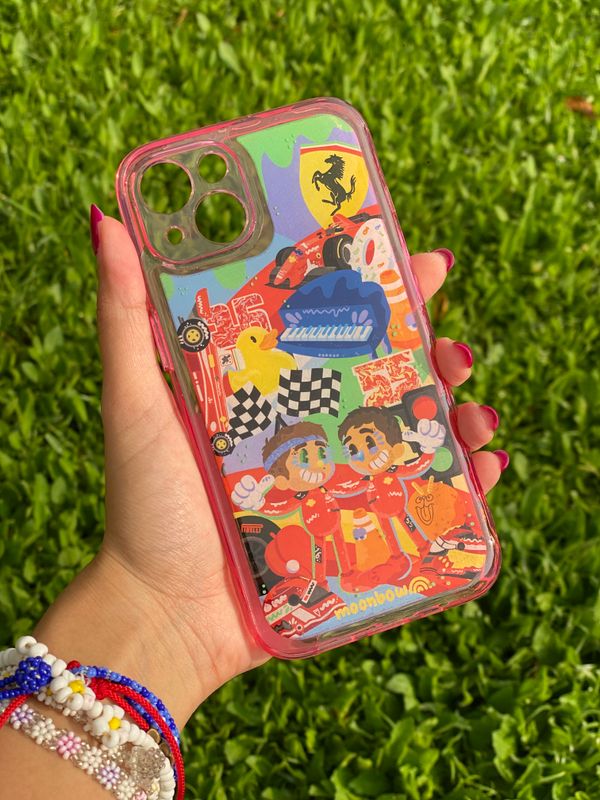 Iphone 13 - Charles Leclerc y Carlos Sainz