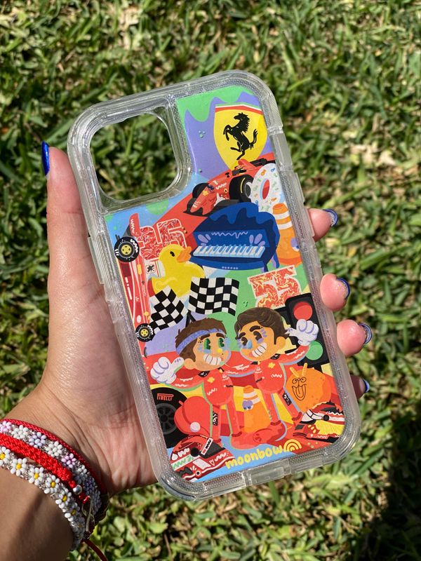 Iphone 13 - Charles Leclerc y Carlos Sainz