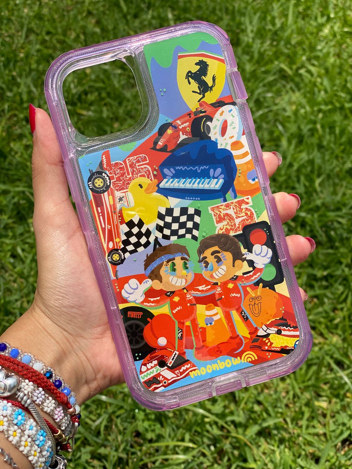 IPhone 14 PLUS- Charles Leclerc y Carlos Sainz