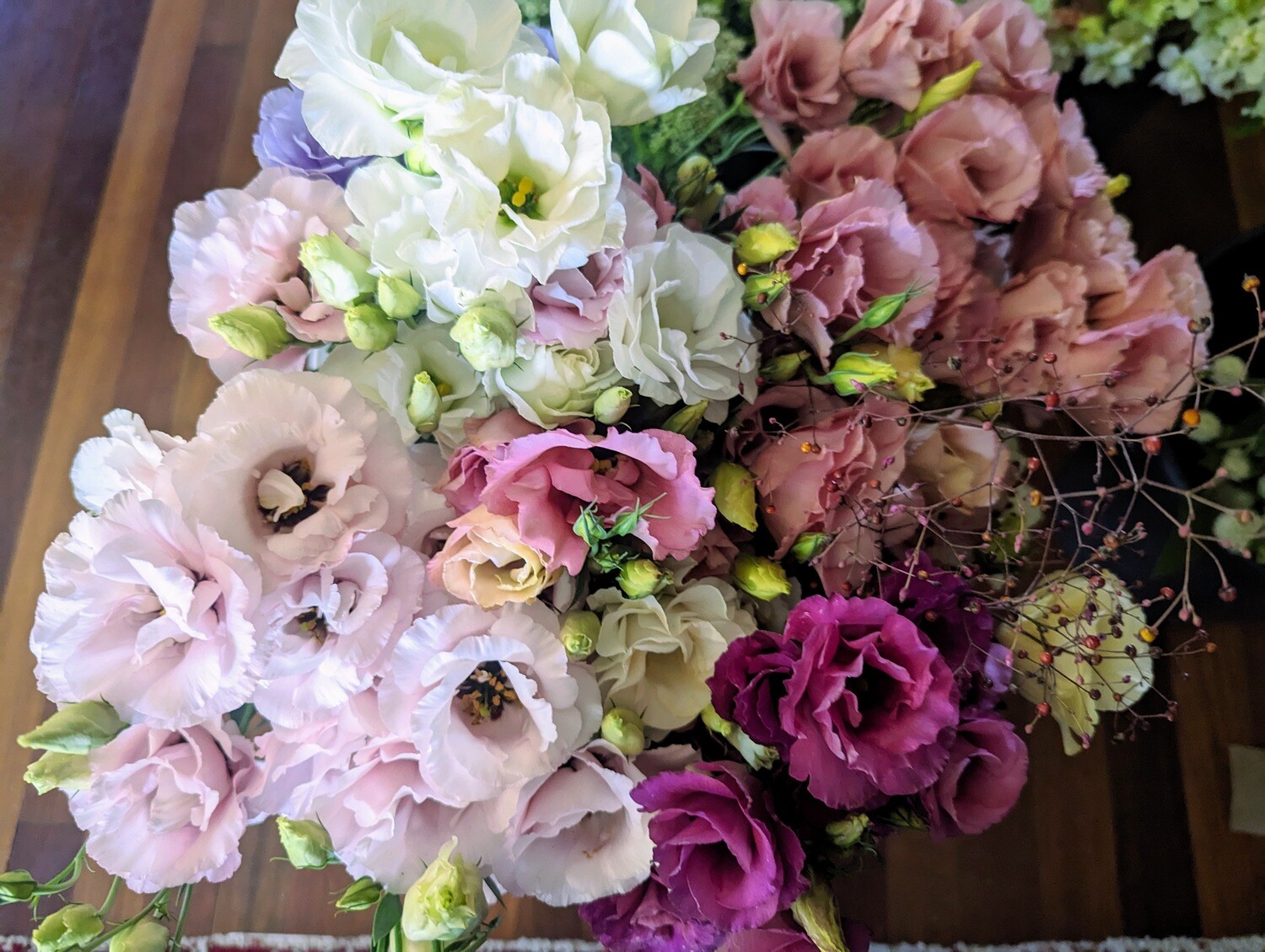 DIY Buckets of Flowers