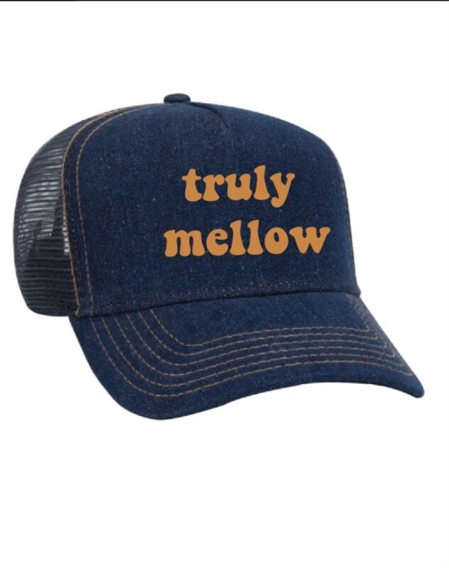 Truly Mellow Denim Cap