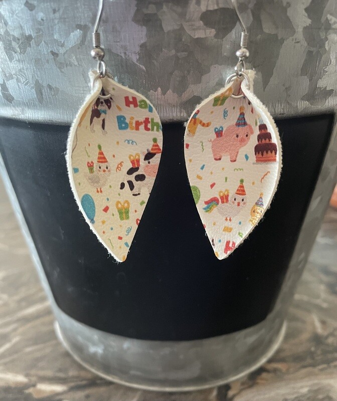 Birthday earrings