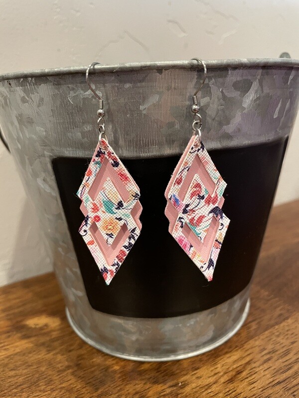 Flower earrings